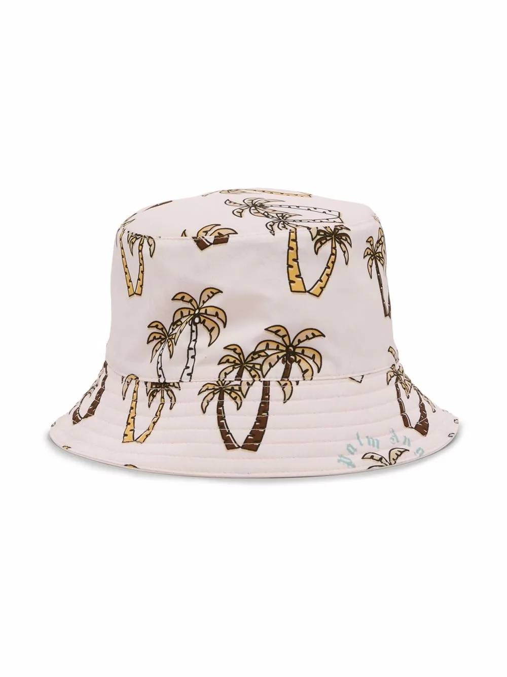 

Palm Angels Kids gorro de pescador con motivo de palmera - Rosado