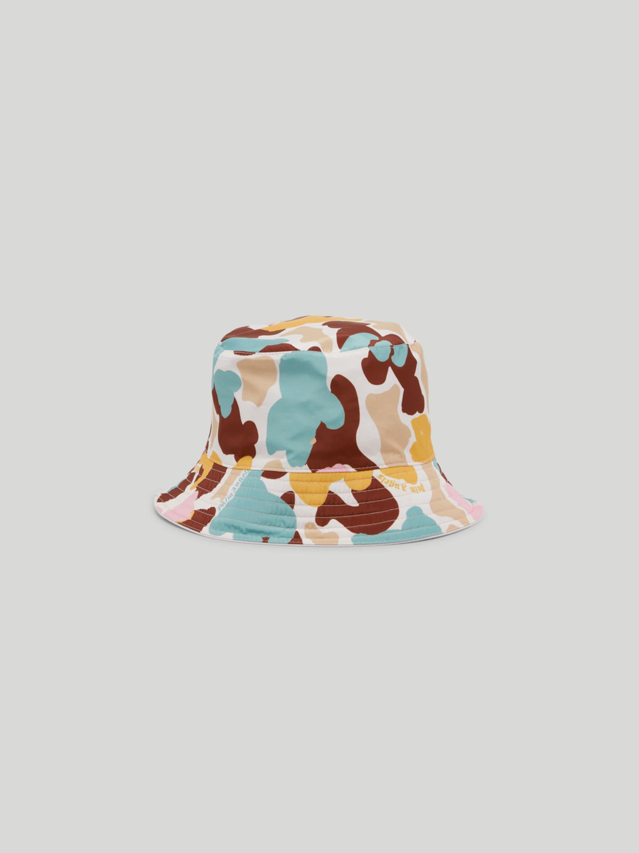 ABSTRACT BEAR BUCKET HAT - Palm Angels® Official