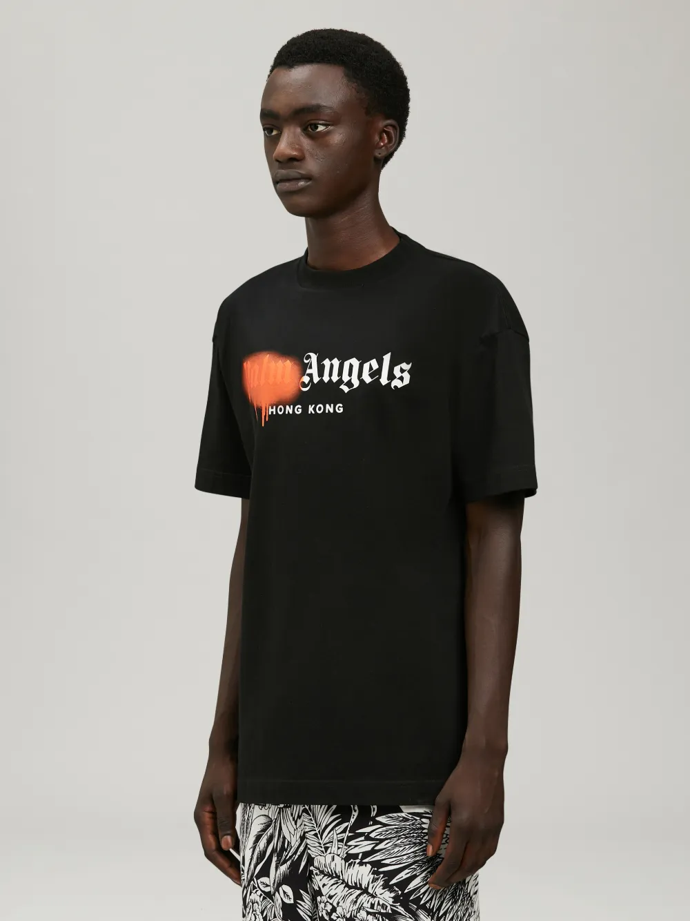 HONG KONG SPRAYED TSHIRT Palm Angels® Official