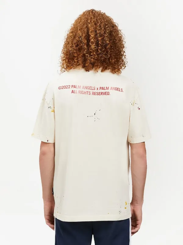 Palm Angels Palm tree-print spray-paint 