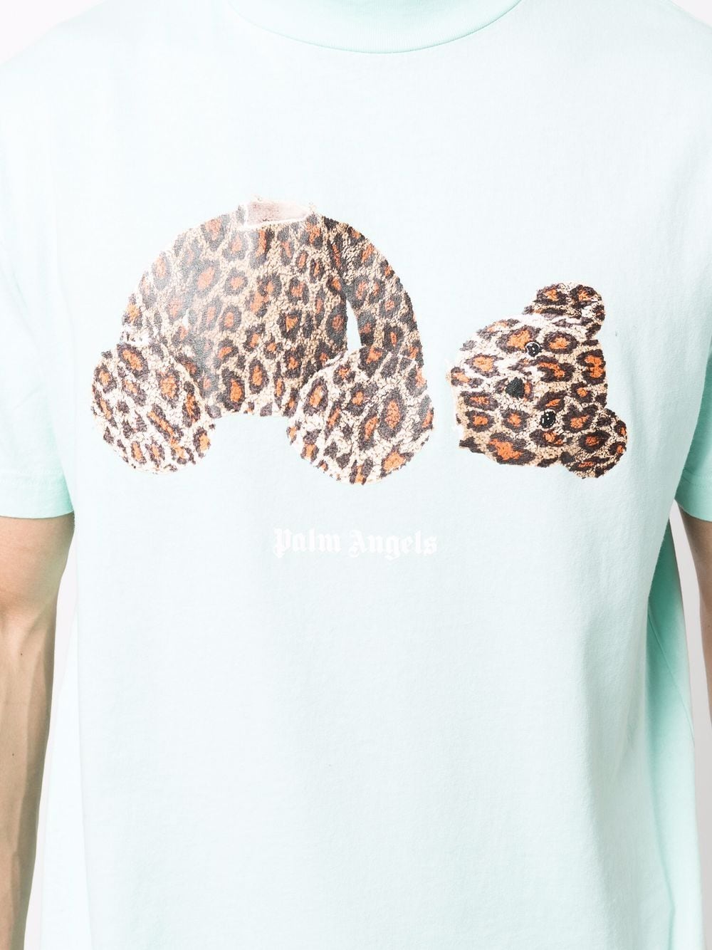 Moncler x Palm Angels bear-motif T-shirt - Farfetch