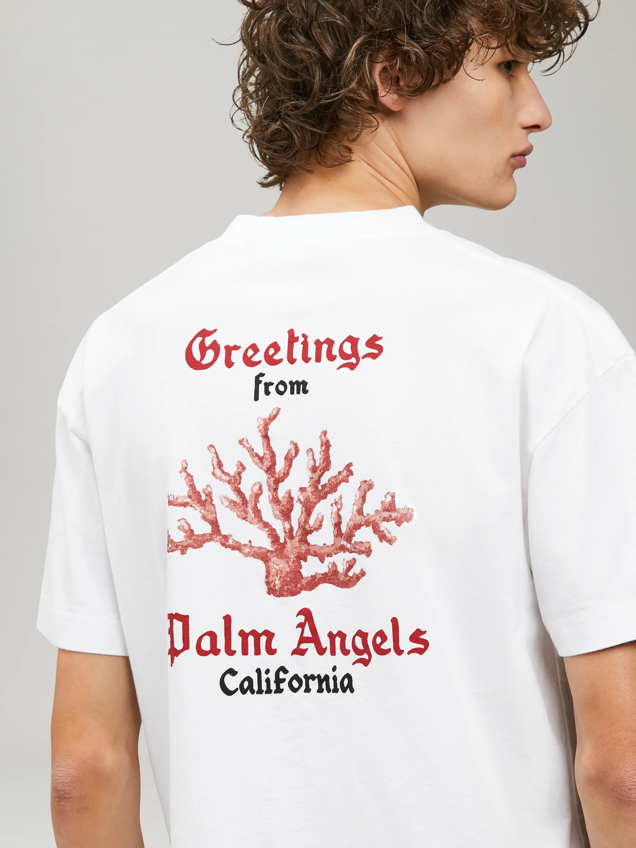 CORAL T-SHIRT - Palm Angels® Official