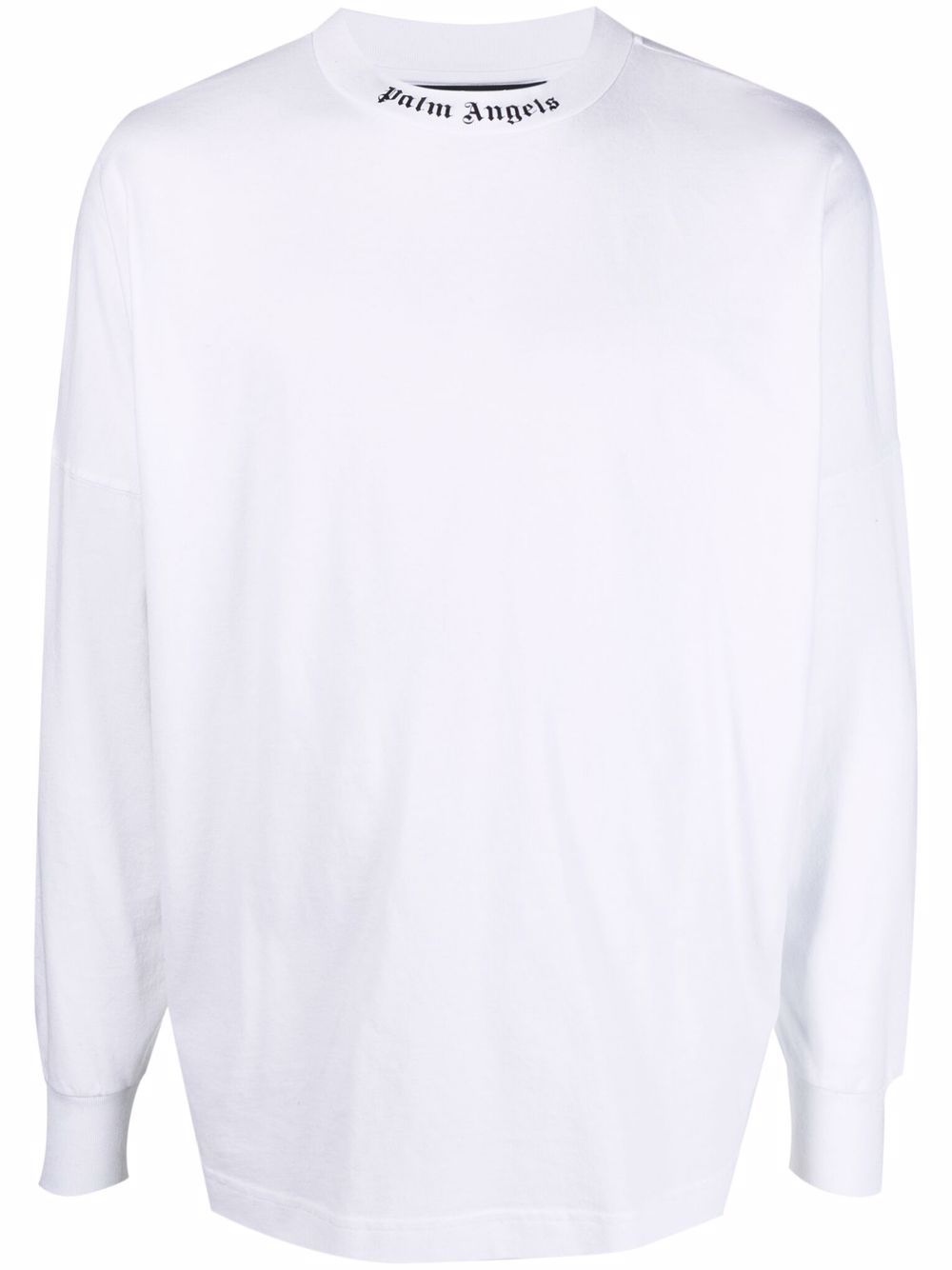 PALM ANGELS logo-print long-sleeve T-shirt - Farfetch