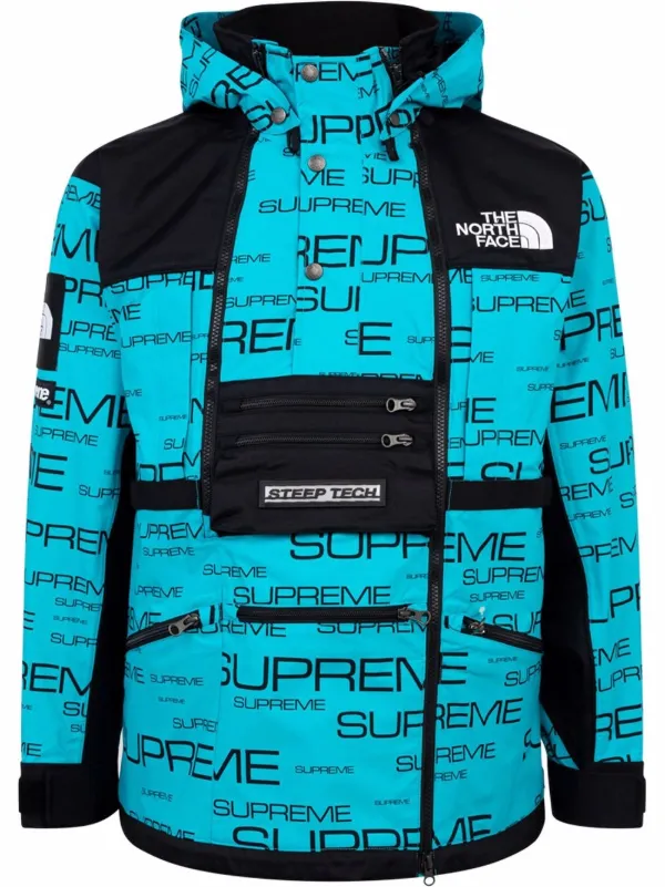 お待たせ! SUPREME L Large 青 Teal Jacket Tech Steep ジャケット ...