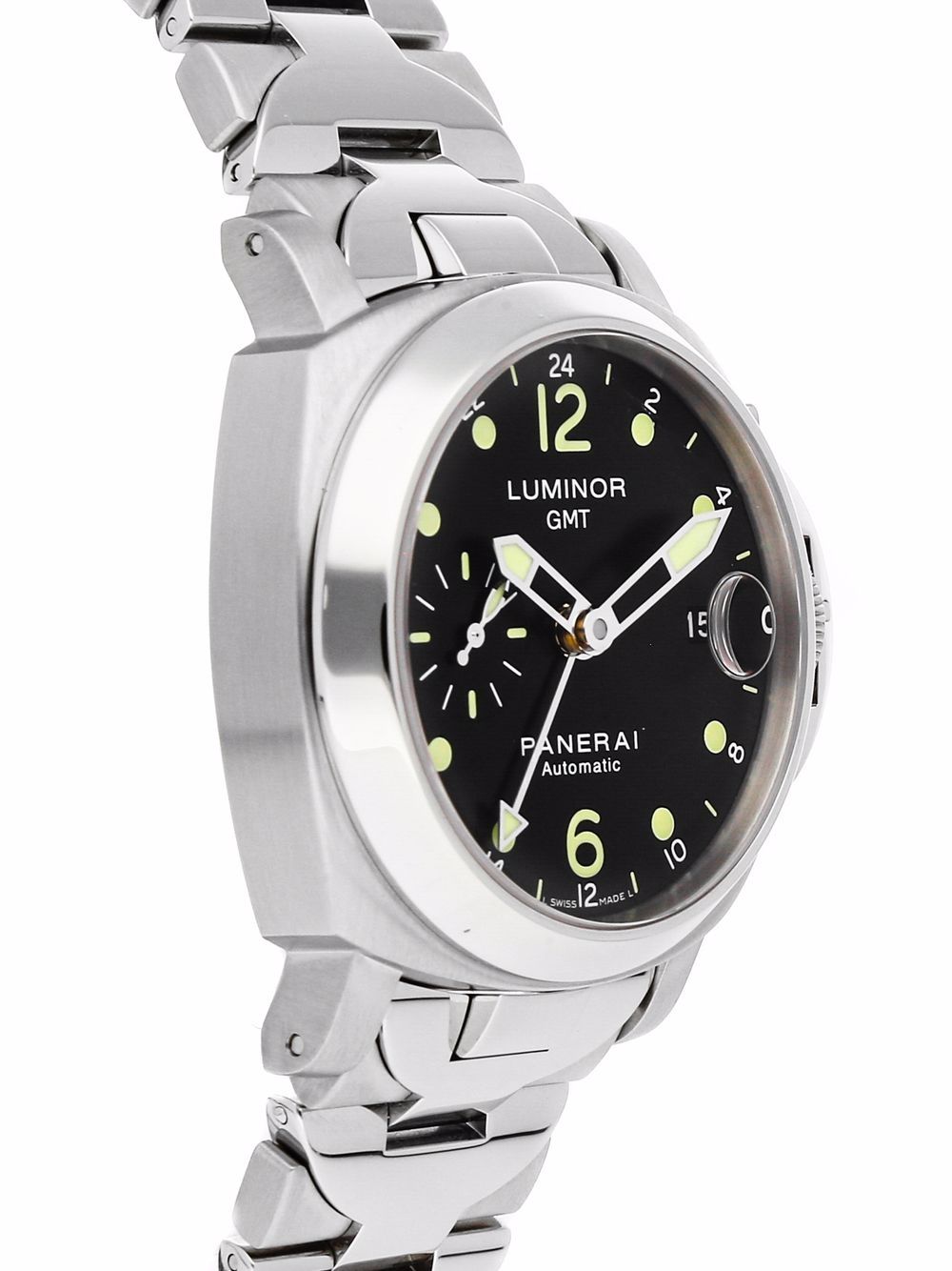 фото Panerai наручные часы luminor gmt pam 160 pre-owned 40 мм