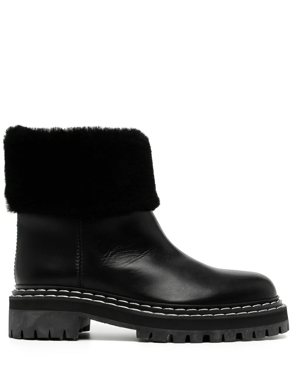 Proenza Schouler lug-sole shearling 