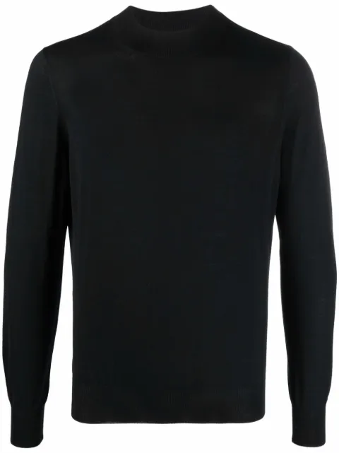 Barba crew-neck knit jumper