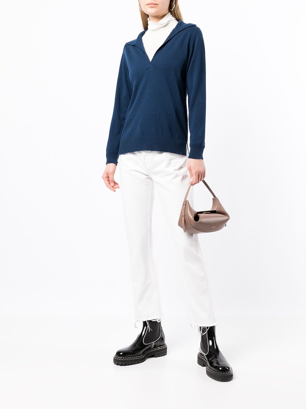 Shop Pringle Of Scotland Polo-style Jumper In Blau