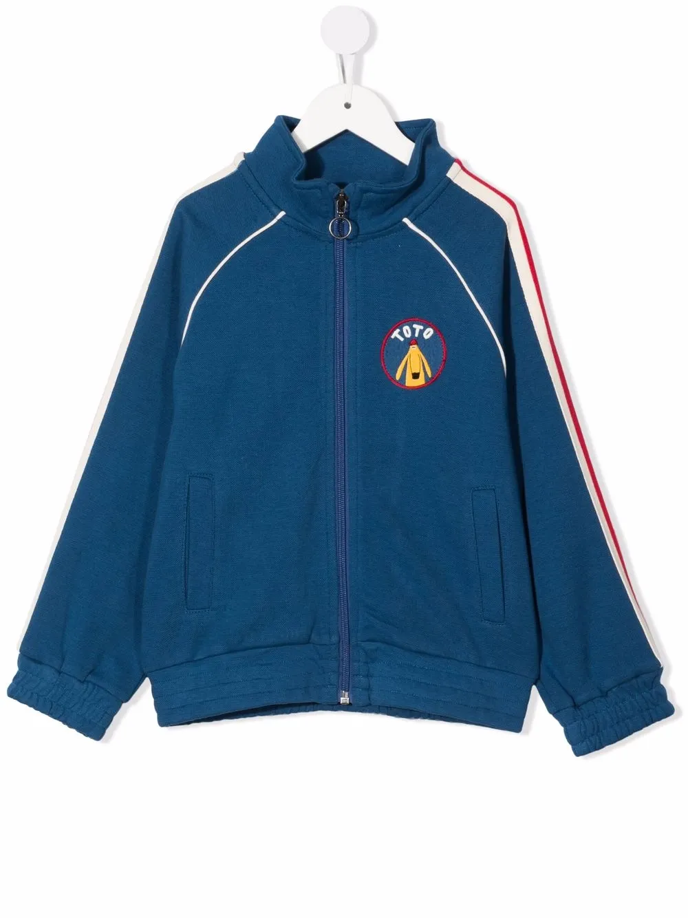 

JELLYMALLOW sudadera con cierre y logo estampado - Azul
