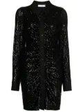 In The Mood For Love Linda Button-Up shirtdress - Black