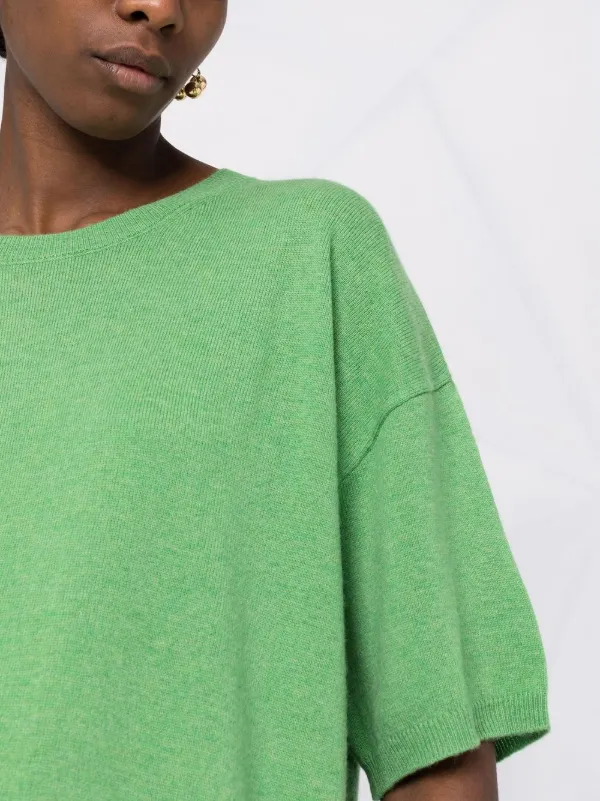 green short sleeve jumper