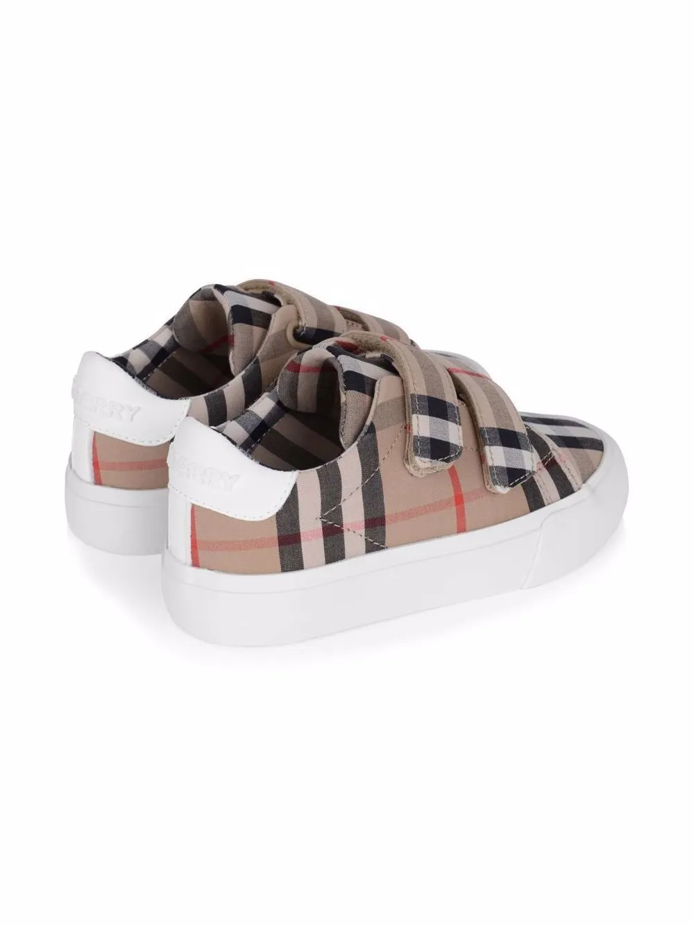 фото Burberry kids кеды в клетку vintage check