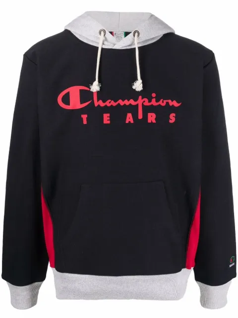 Champion logo print hoodie