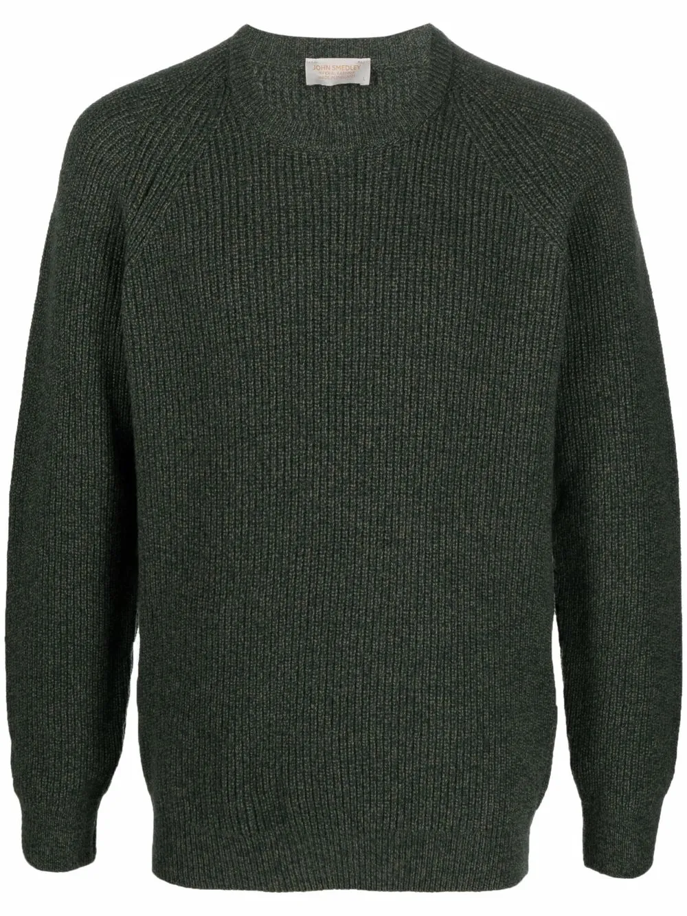 

John Smedley ribbed-knit jumper - Green