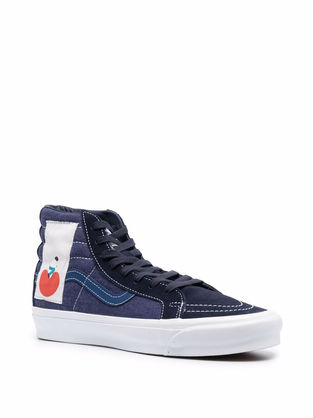 фото Vans кеды sk8-hi lx из коллаборации с geoff mcfetridge