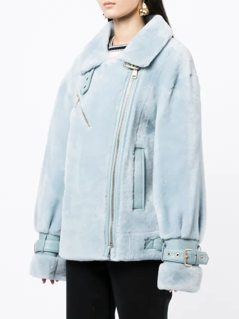 nicole benisti shearling jacket