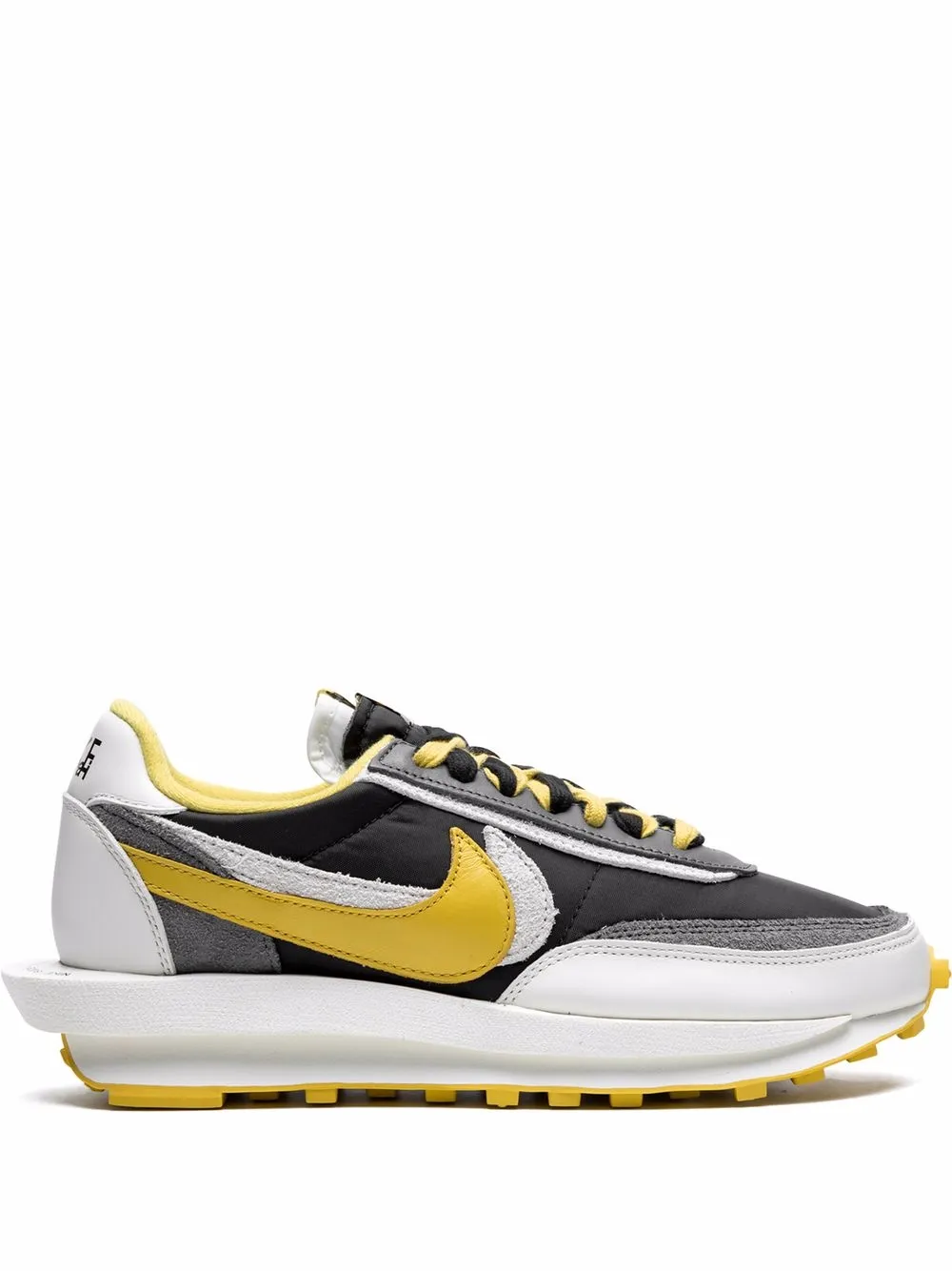 Nike x Sacai x Undercover LDWaffle Bright Citron Sneakers - Farfetch