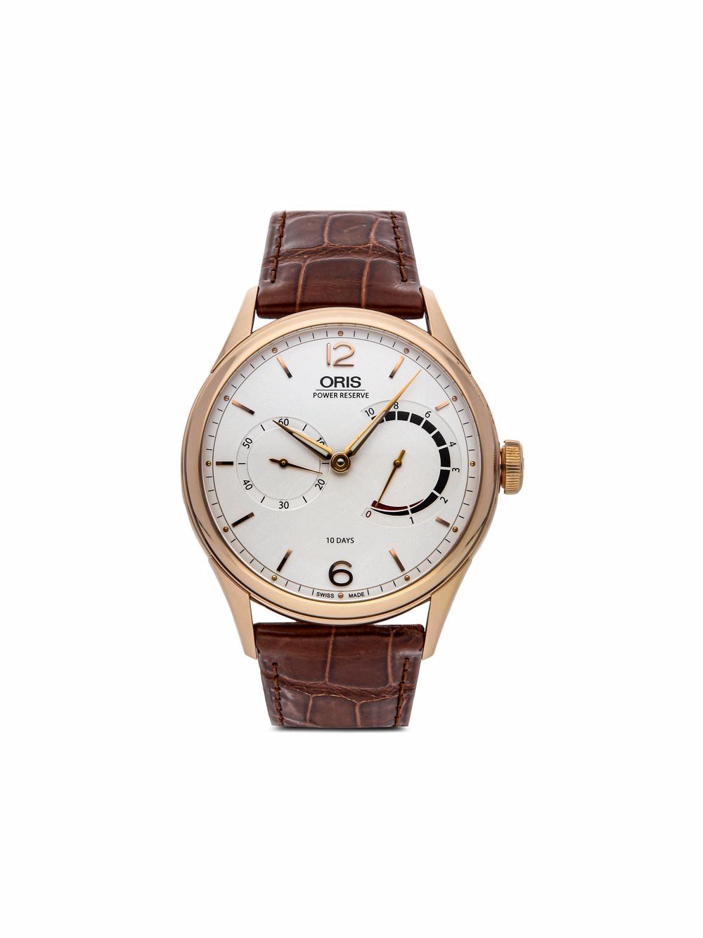 Pre-owned Oris  Artelier 110 Years Limited Edition 43mm In White