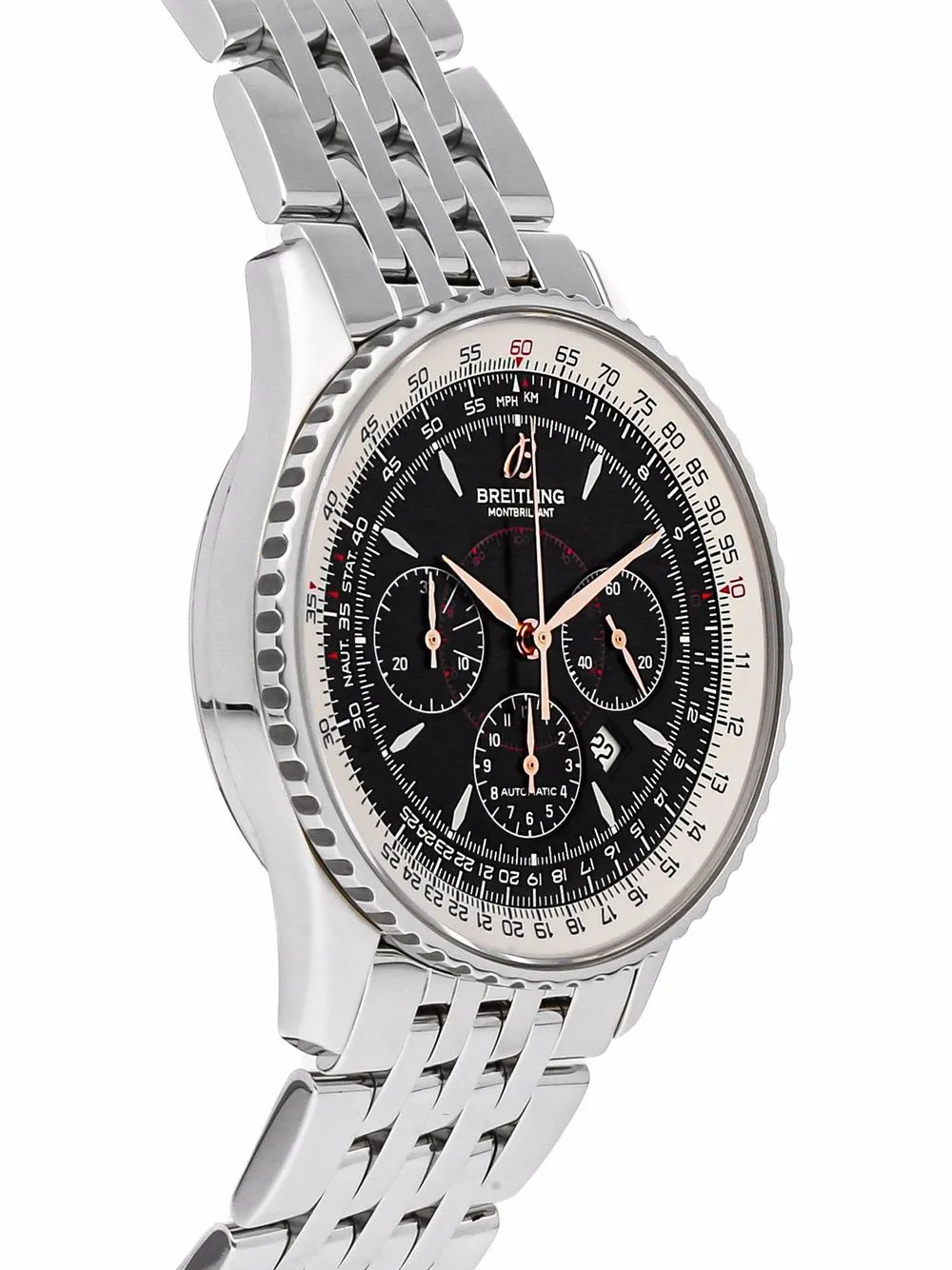 фото Breitling pre-owned наручные часы pre-owned navitimer montbrillant 38 мм