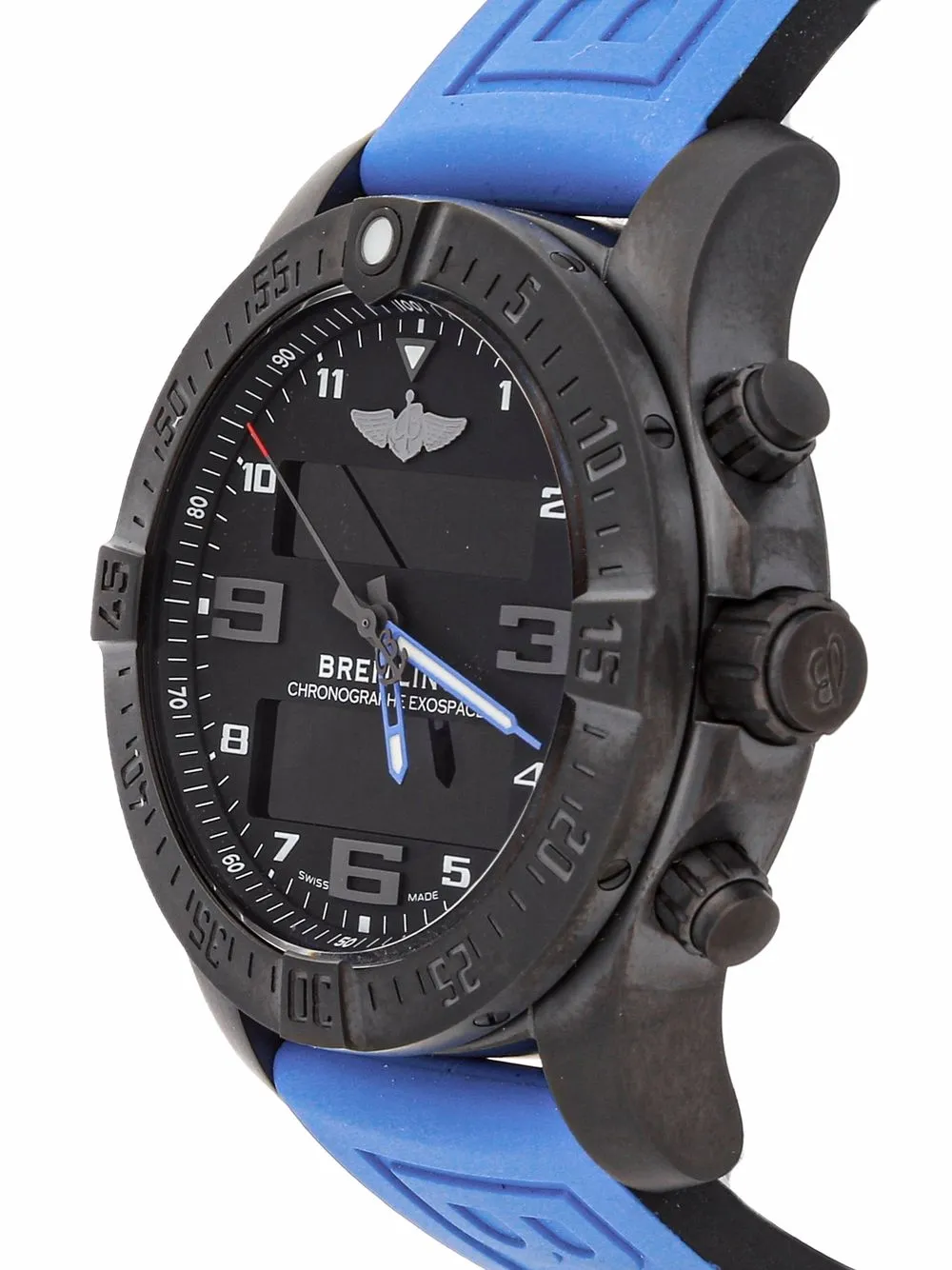 фото Breitling pre-owned наручные часы exospace night mission pre-owned 46 мм