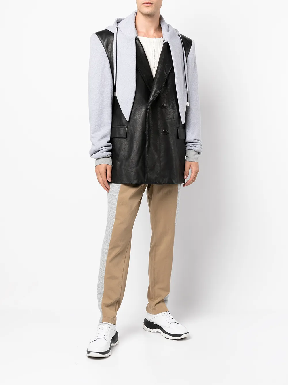 ROMEO HUNTE panelled drawstring chinos | Chinos | Image 2