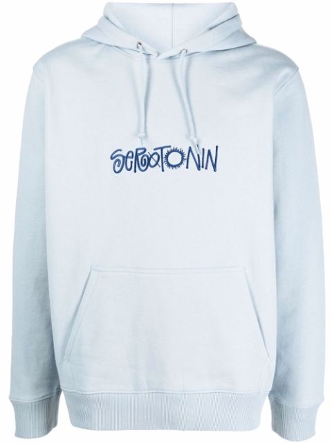Stüssy Serotonin Applique jersey hoodie
