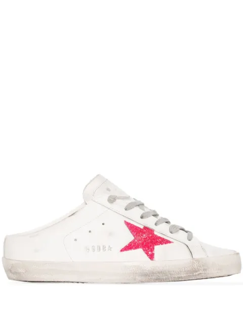 pink sparkle golden goose