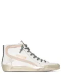 Golden Goose Slide high-top sneakers - White