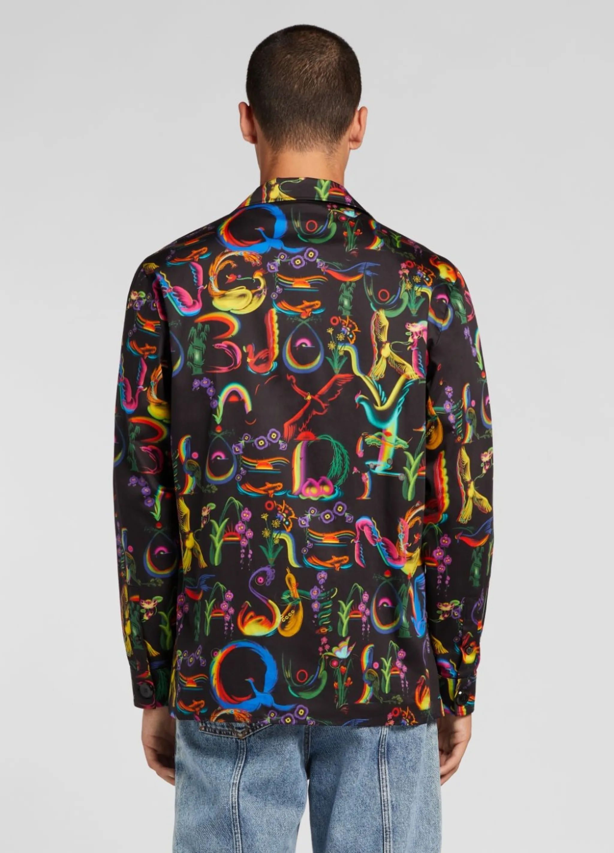 ALPHABET PRINT SHIRT