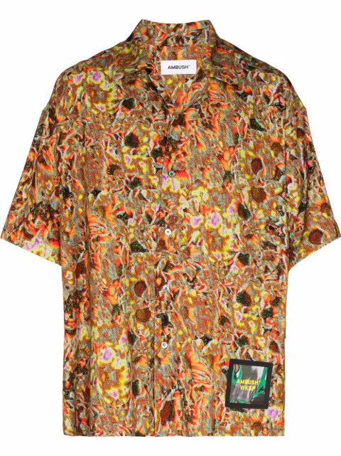 AMBUSH abstract-print shirt