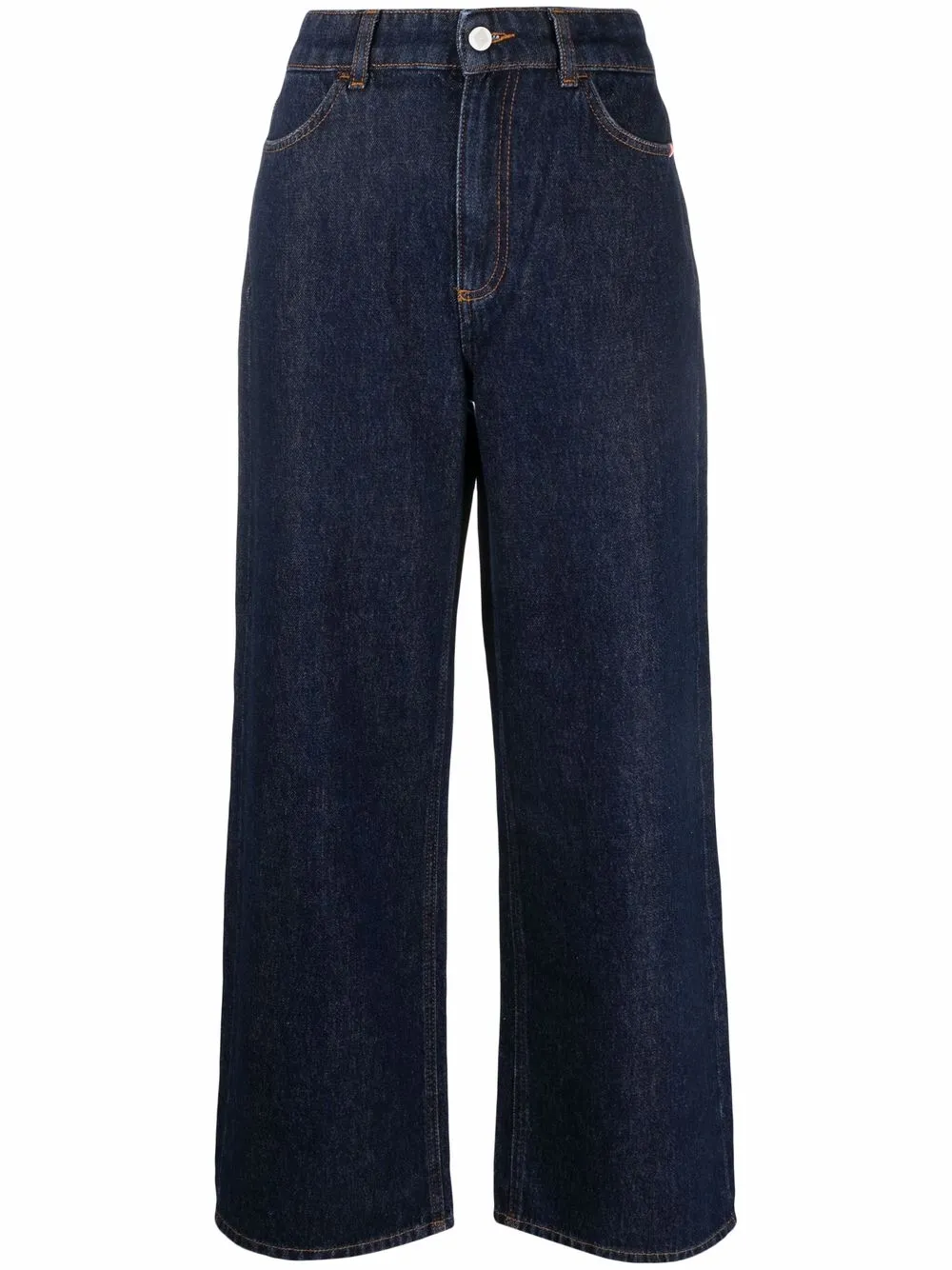 AMISH Jeans a gamba ampia - Blu