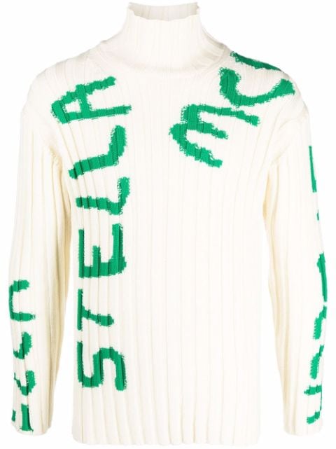 Stella McCartney Pullover mit Logo-Print