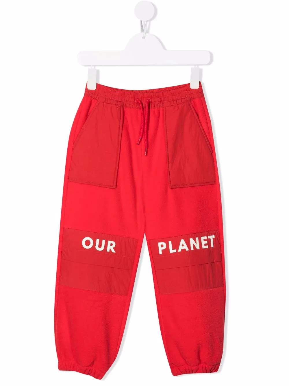 

JELLYMALLOW slogan tracksuit bottoms - Red