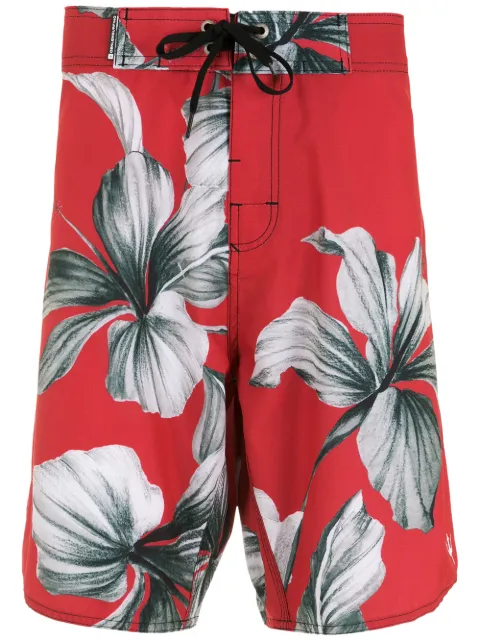 Osklen floral-print swim shorts