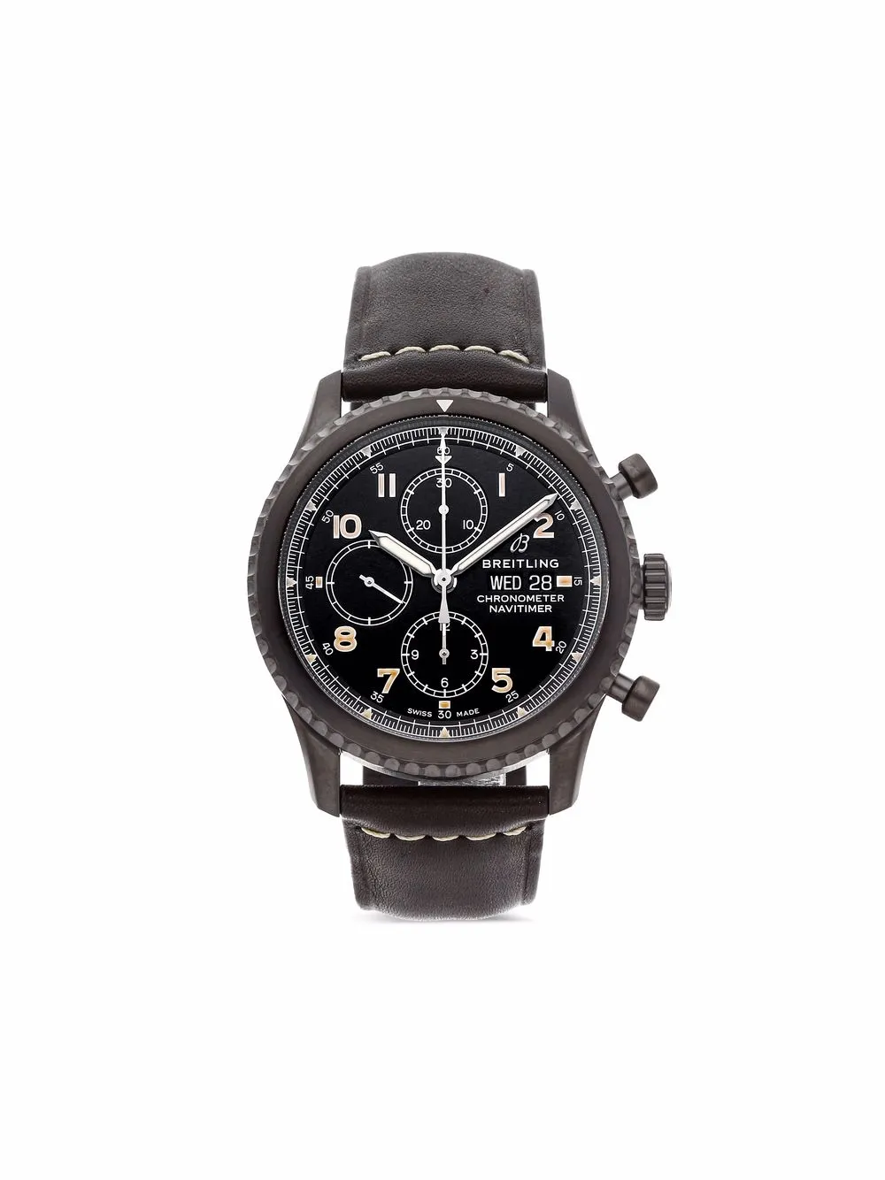 

Breitling Pre-owned pre-owned Navitimer Chronograph 43mm - Black