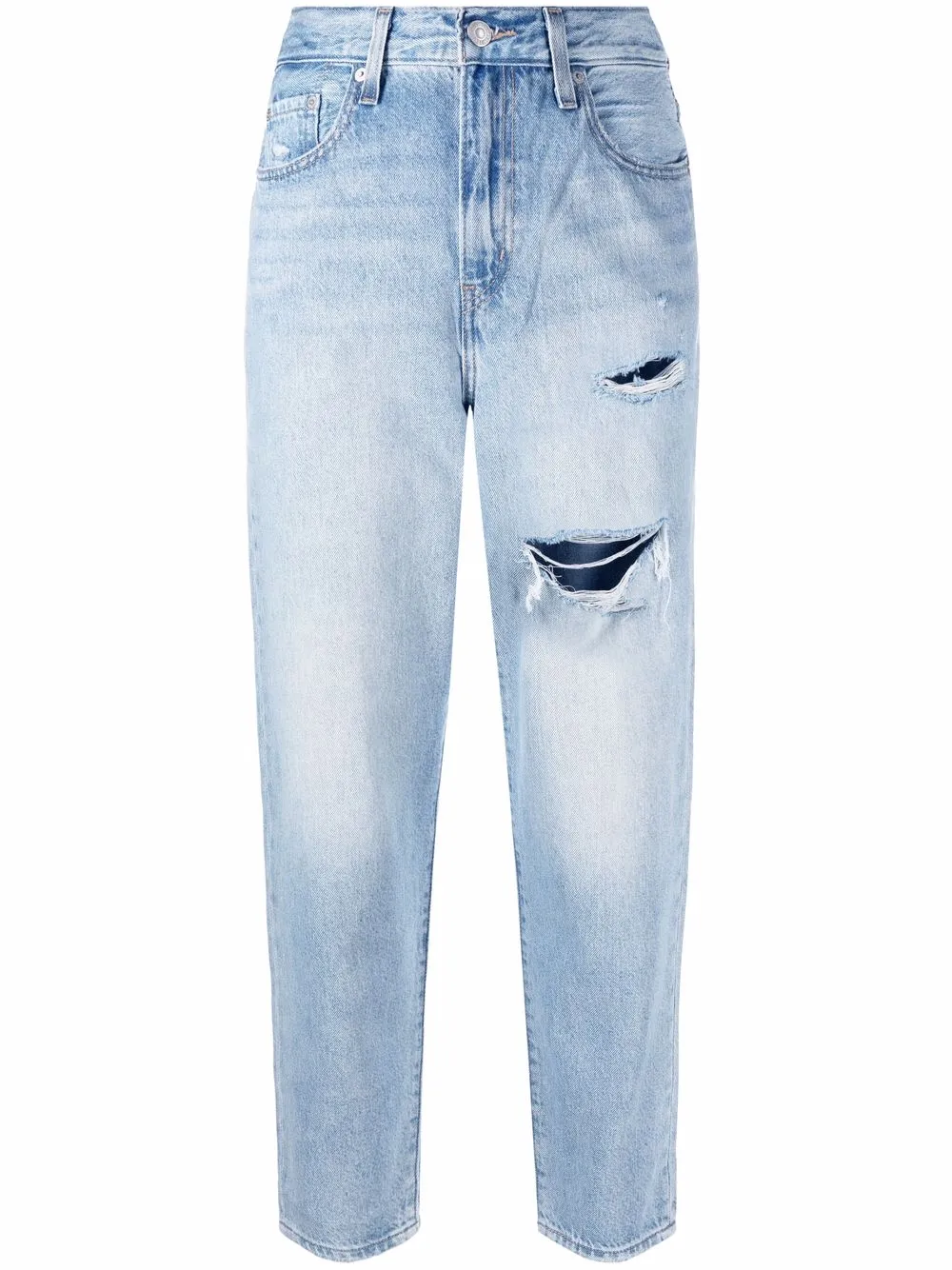 

Levi's rip-detail tapered jeans - Blue