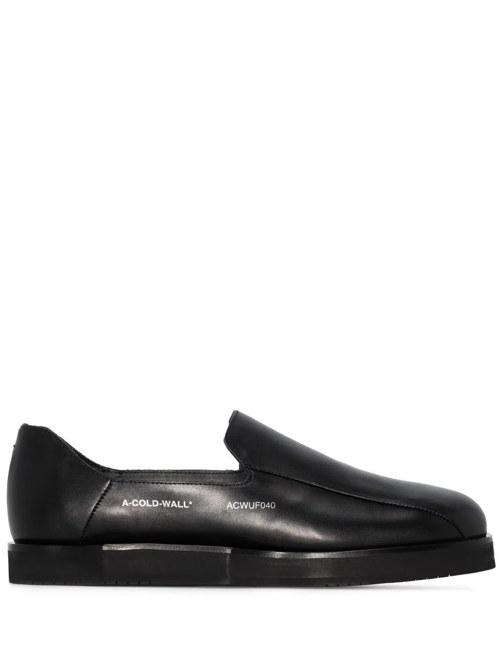 A-COLD-WALL GEOMETRIC SLIP-ON LOAFER-