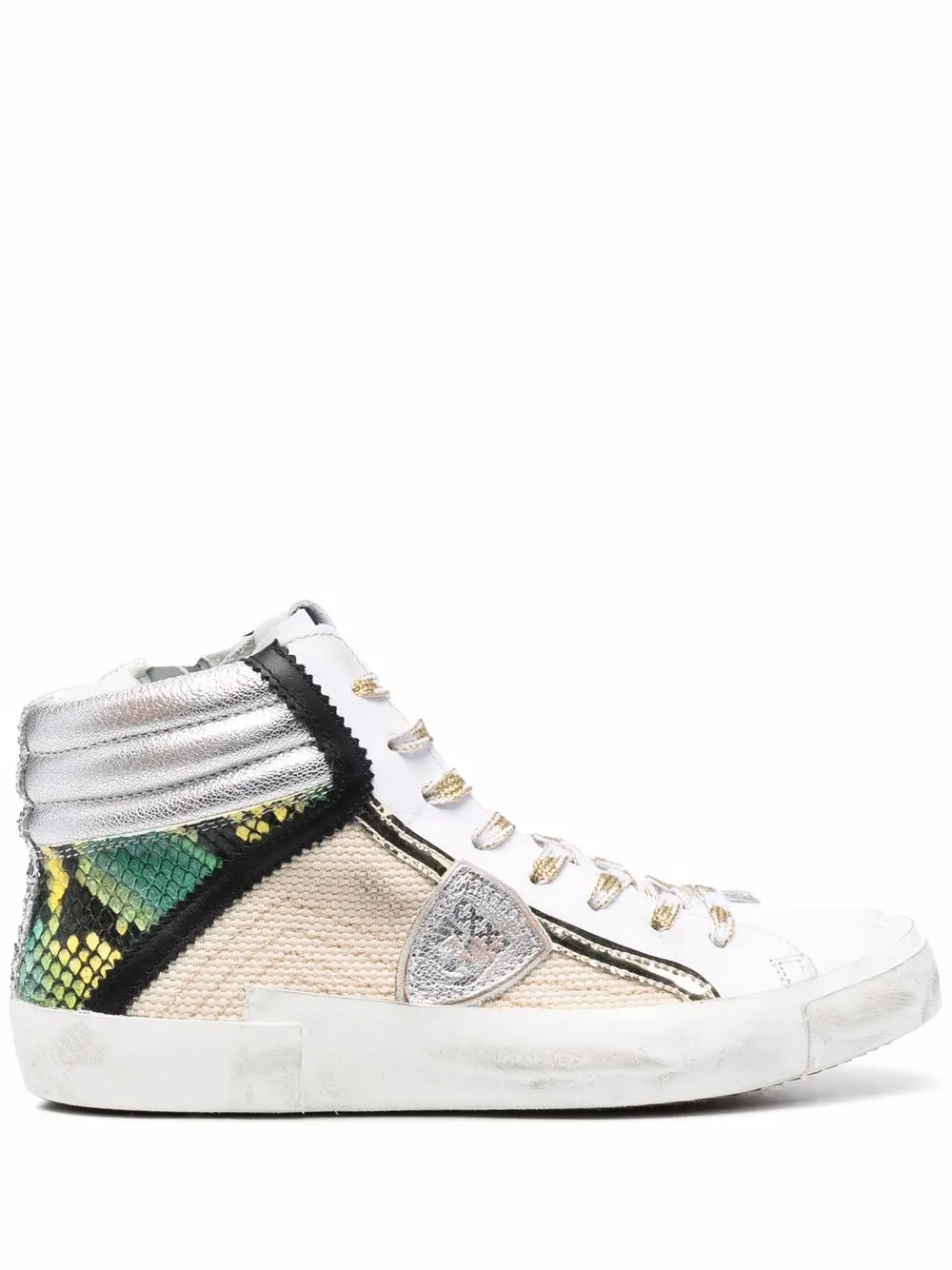 

Philippe Model Paris tenis Prsx Animalier Raseau - Blanco