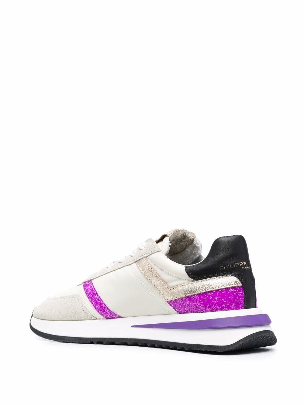 Shop Philippe Model Paris Tropez Low-top Leather Sneakers In White