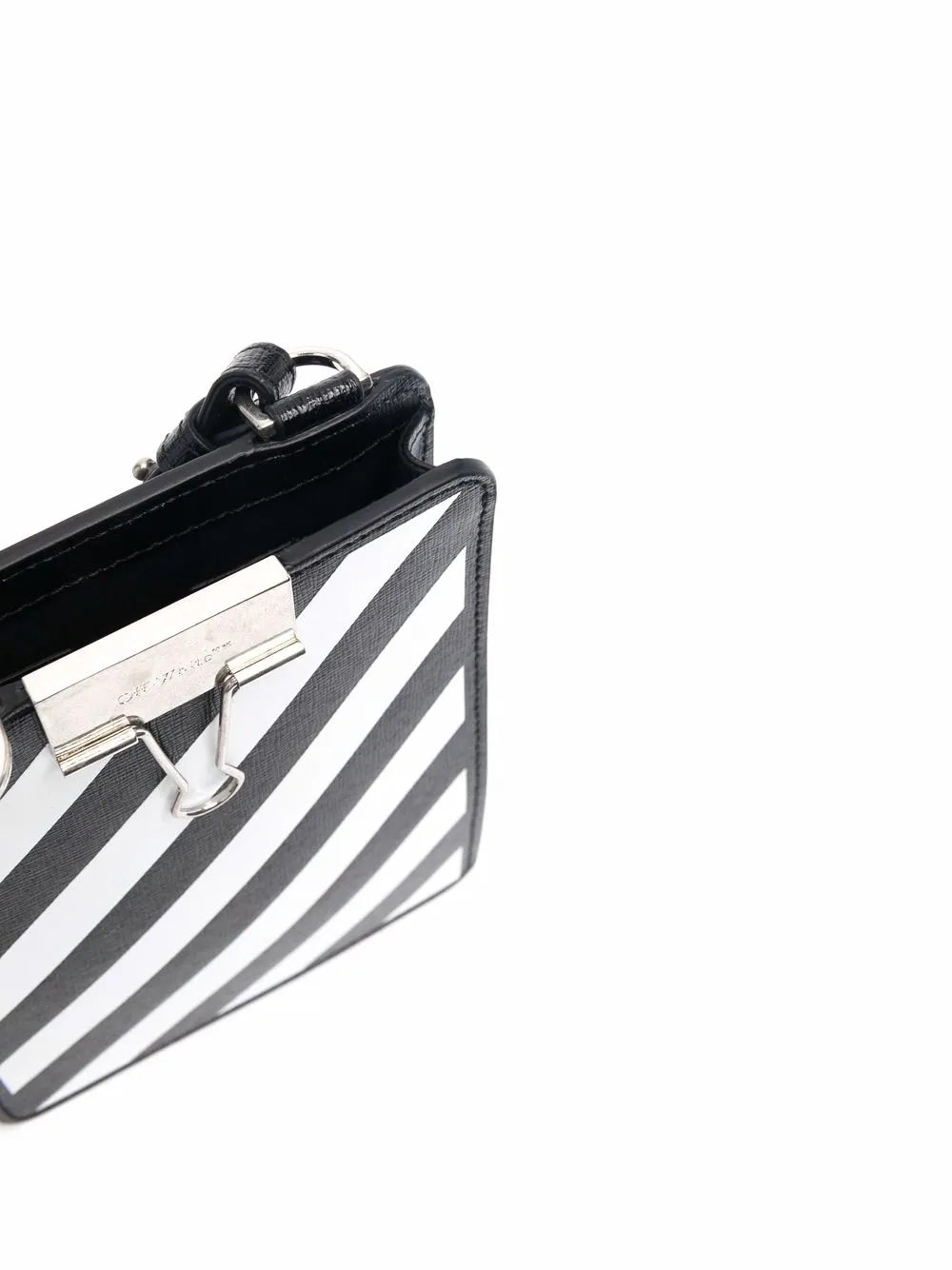 фото Off-white мини-сумка diag stripe