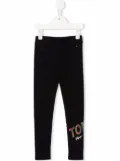 Tommy Hilfiger Junior logo-print leggings - Black