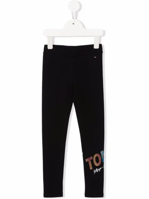 Tommy Hilfiger Junior logo-print leggings