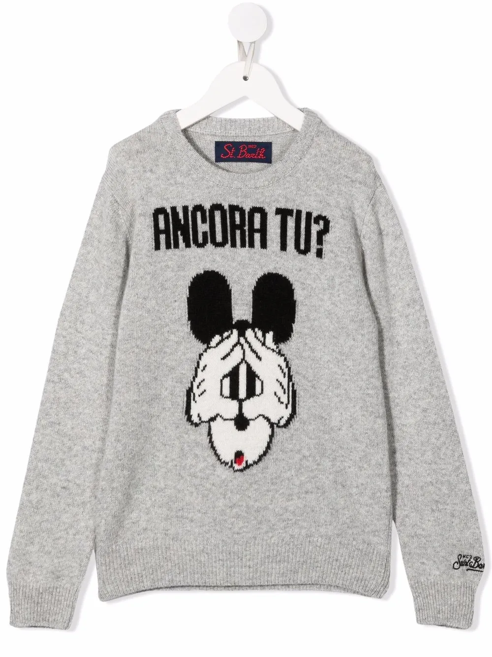 MC2 Saint Barth Kids джемпер Douglas с принтом 10083₽
