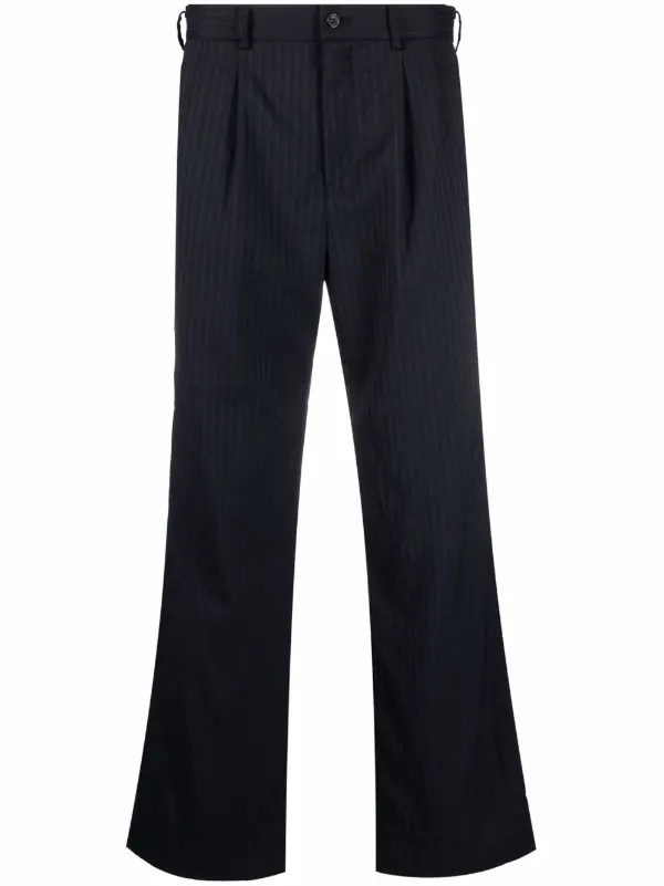 straight-leg Pinstripe Trousers - Farfetch