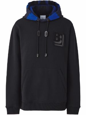 grey burberry hoodie