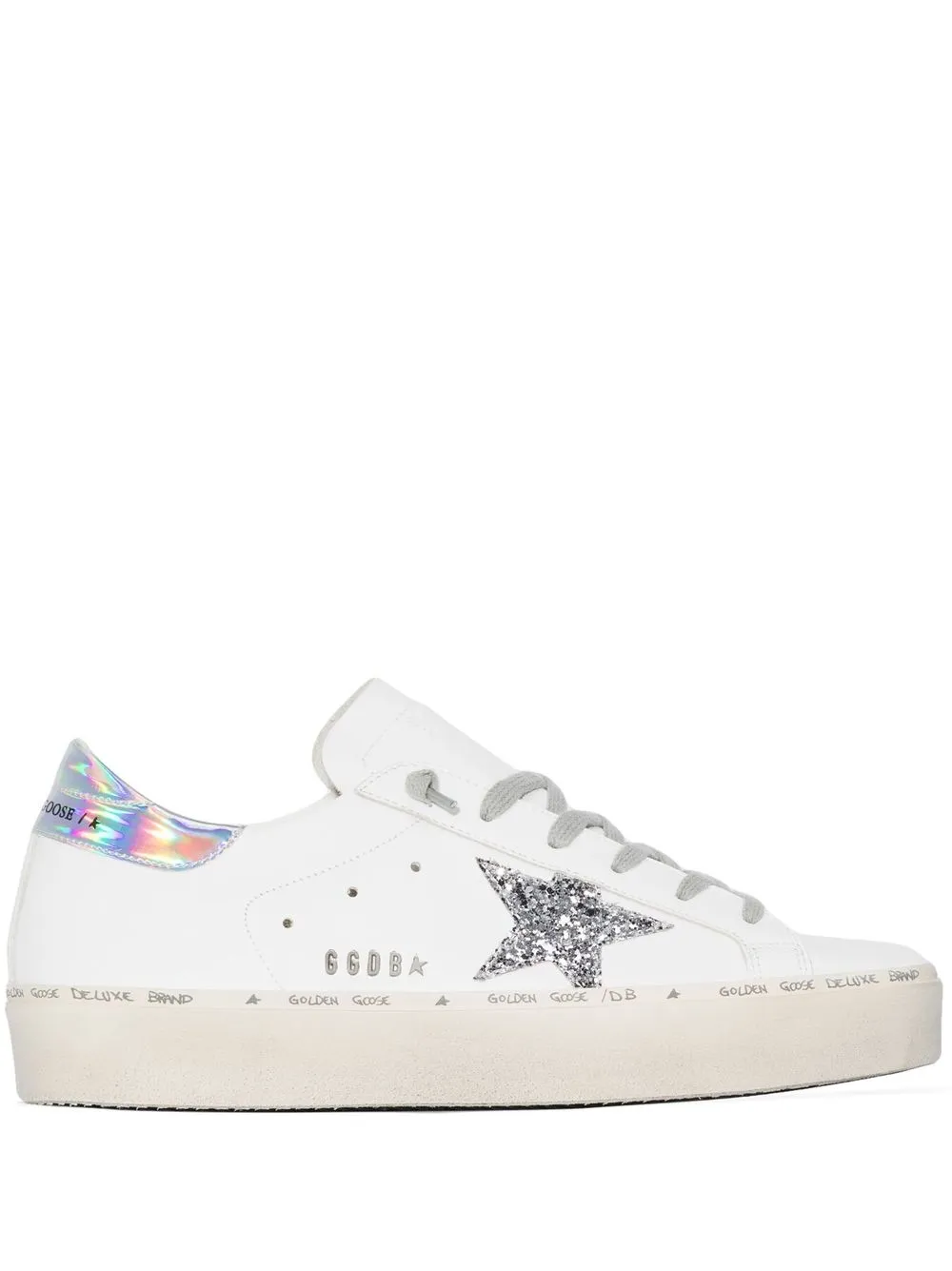 

Golden Goose Hi-Star lace-up sneakers - White