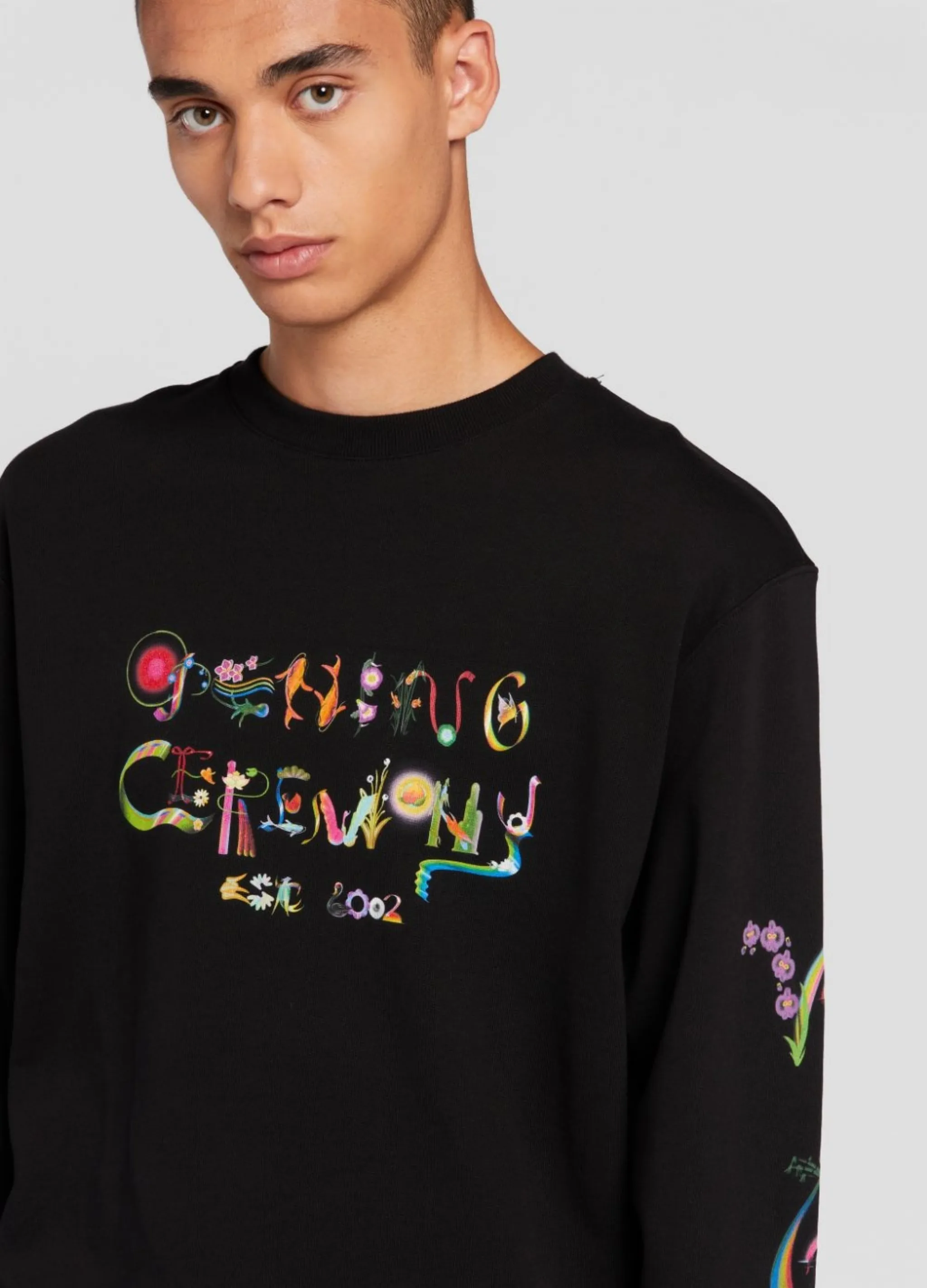 NAME PAINTING SWEATSHIRT