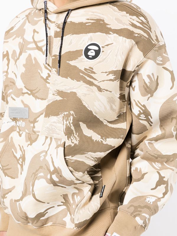 AAPE BY *A BATHING APE® camouflage-print Pullover Hoodie - Farfetch
