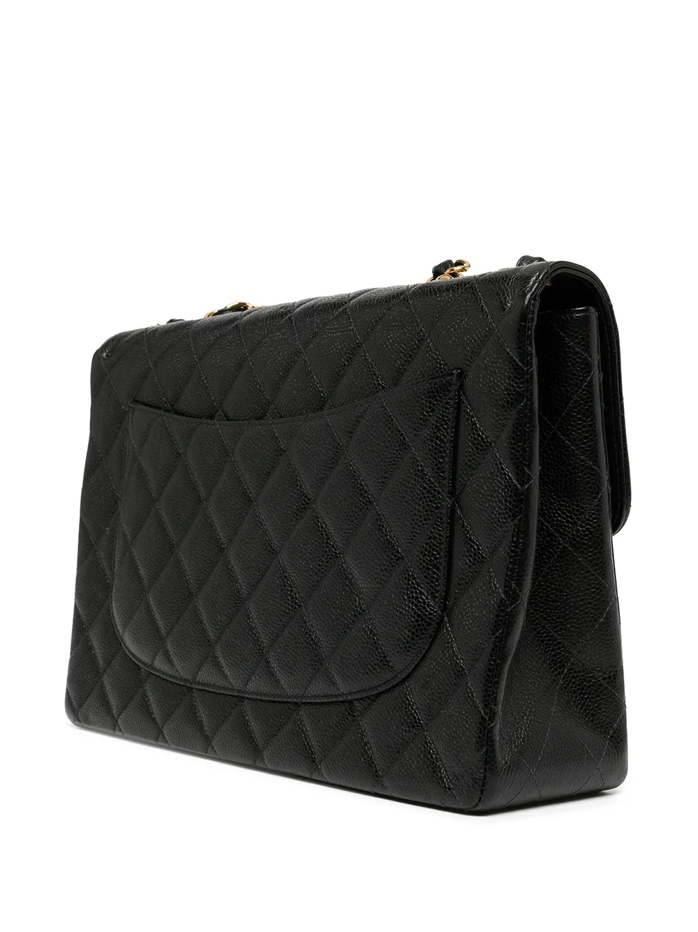 фото Chanel pre-owned сумка на плечо jumbo classic flap 2001-го года