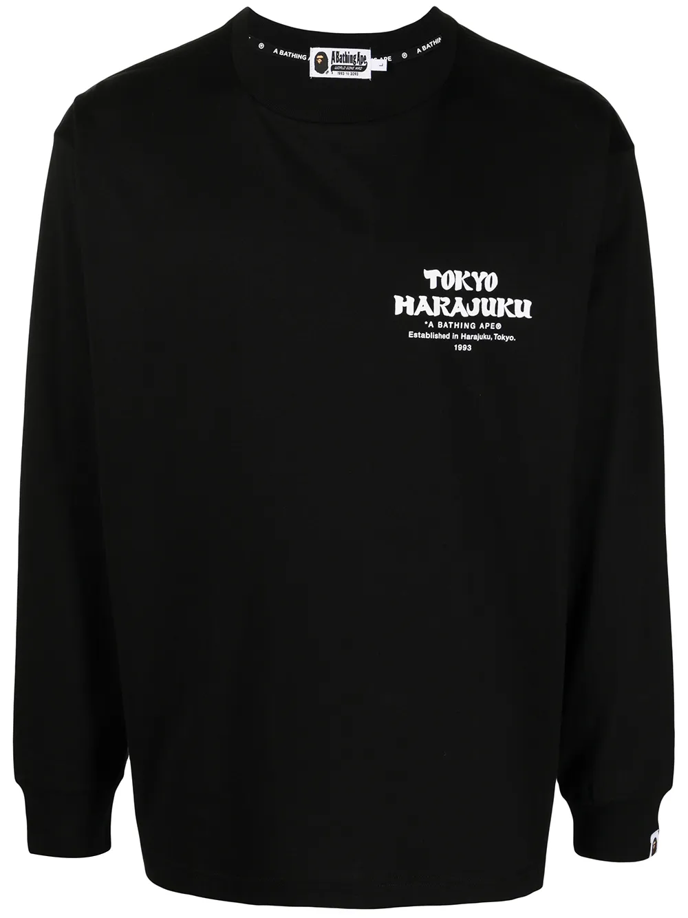 

A BATHING APE® playera Tokyo Harajuku - Negro